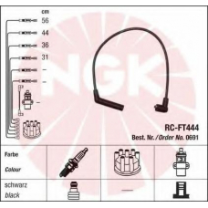 0691 NGK Комплект проводов зажигания