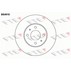 BS4618 FTE Тормозной диск
