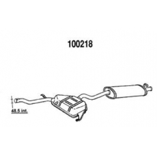 394310021800 MAGNETI MARELLI Выпускной трубопровод