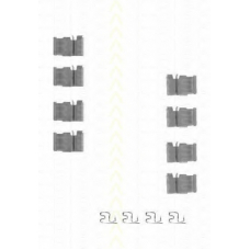 8105 131624 TRISCAN Комплектующие, колодки дискового тормоза