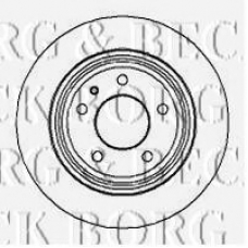 BBD4895 BORG & BECK Тормозной диск