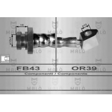 80083 Malo Тормозной шланг