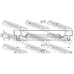 95HDS-38620513X FEBEST Уплотнительное кольцо вала, приводной вал