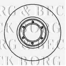 BBD4842 BORG & BECK Тормозной диск