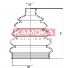 1146680 KAMOKA Пыльник, приводной вал