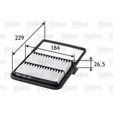 585287 VALEO Воздушный фильтр