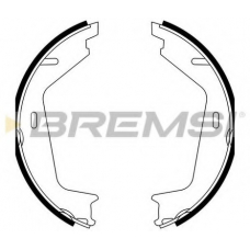 GF0608A BREMSI Комплект тормозных колодок, стояночная тормозная с