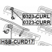 HSB-CURD17 FEBEST Опора, стабилизатор