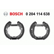 0 204 114 638 BOSCH Комплект тормозных колодок