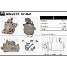 DRS3914 DELCO REMY Стартер
