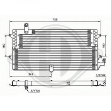 8224302 DIEDERICHS Конденсатор, кондиционер