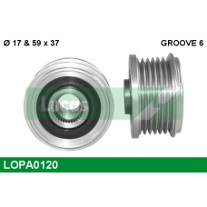 LOPA0120 TRW Механизм свободного хода генератора