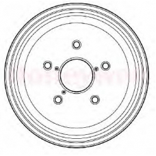 329081B BENDIX Тормозной барабан