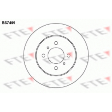 BS7459 FTE Тормозной диск