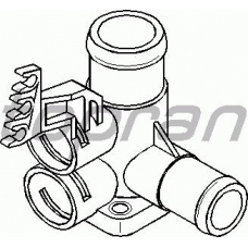 107 326 TOPRAN Фланец охлаждающей жидкости