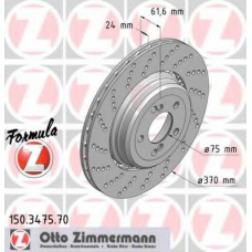 150.3475.70 ZIMMERMANN Тормозной диск