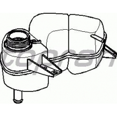 202 257 TOPRAN Компенсационный бак, охлаждающая жидкость
