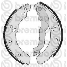 S 24 515 BREMBO Комплект тормозных колодок