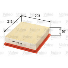 585101 VALEO Воздушный фильтр