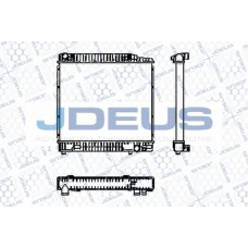 RA0170060 JDEUS Радиатор, охлаждение двигателя