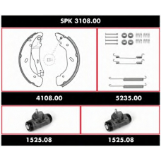 SPK 3108.00 ROADHOUSE Комплект тормозов, барабанный тормозной механизм