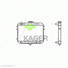 31-3041 KAGER Радиатор, охлаждение двигателя