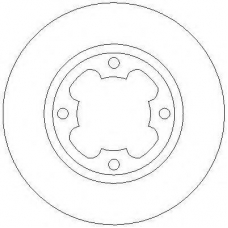 AC2464D AC Delco Тормозной диск