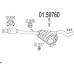 01.59760 MTS Средний глушитель выхлопных газов
