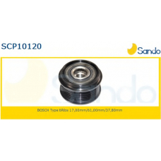 SCP10120 SANDO Ременный шкив, генератор
