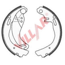 629.0619 VILLAR Комплект тормозных колодок
