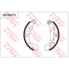 GS7884 TRW Комплект тормозных колодок