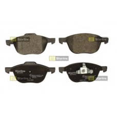 BD S345P STARLINE Комплект тормозных колодок, дисковый тормоз