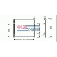 0121201 KUHLER SCHNEIDER Конденсатор, кондиционер