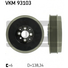 VKM 93103 SKF Ременный шкив, коленчатый вал