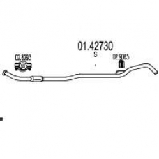 01.42730 MTS Труба выхлопного газа