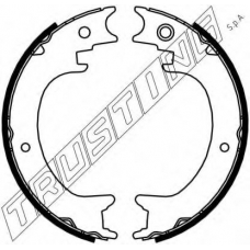 110.339 TRUSTING Комплект тормозных колодок, стояночная тормозная с