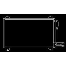 717M21 J. DEUS Конденсатор, кондиционер
