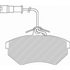 T0610675 RAMEDER Комплект тормозных колодок, дисковый тормоз