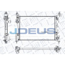 RA0111190 JDEUS Радиатор, охлаждение двигателя