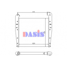 277030N AKS DASIS Интеркулер