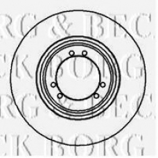 BBD4498 BORG & BECK Тормозной диск