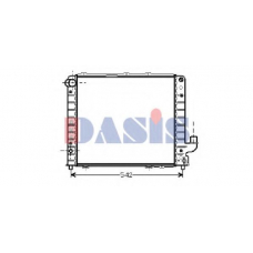 300430N AKS DASIS Радиатор, охлаждение двигателя
