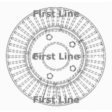 FBD1530 FIRST LINE Тормозной диск
