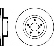 MDC804 MINTEX Тормозной диск