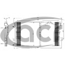 300410 ACR Конденсатор, кондиционер