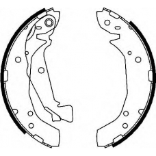 BS1152 QUINTON HAZELL Комплект тормозных колодок