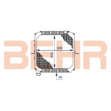 1202143 BEHR Radiator