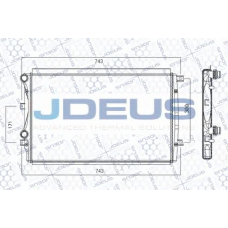 RA0010301 JDEUS Радиатор, охлаждение двигателя