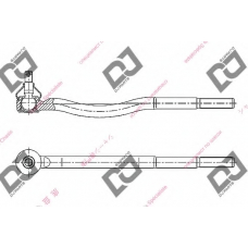 DE1078 DJ PARTS Наконечник поперечной рулевой тяги