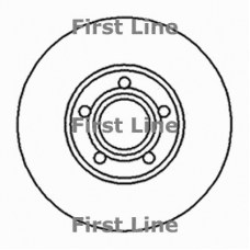 FBD433 FIRST LINE Тормозной диск